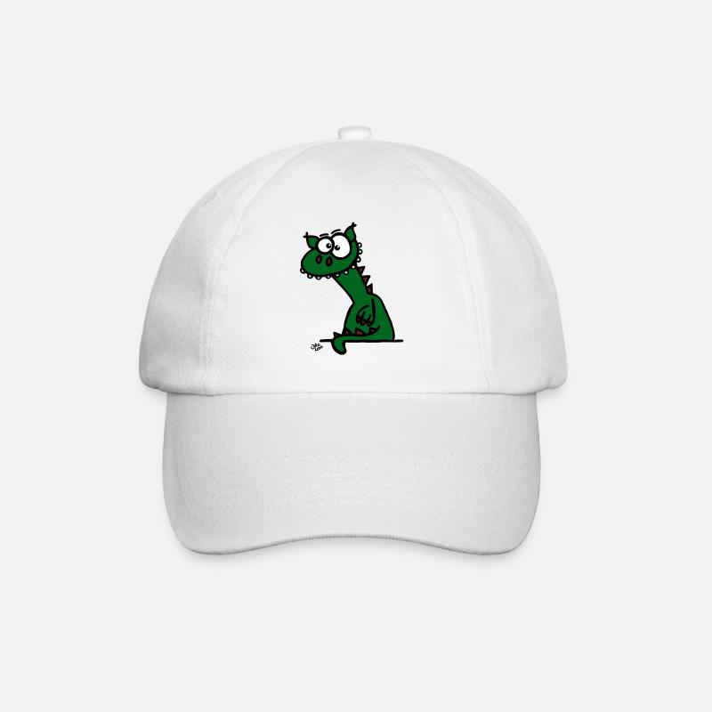 Le dragon - Casquette classique - blanc/blanc