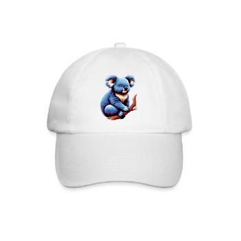 Koala - Baseball Cap - white/white - Front