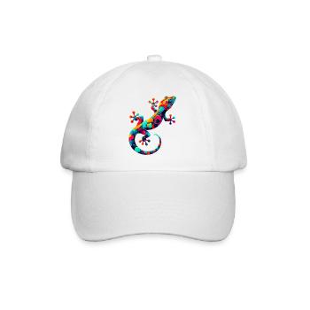 Gecko - Casquette classique - blanc/blanc - Devant
