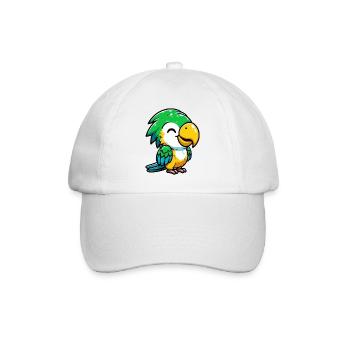 Perroquet - Casquette classique - blanc/blanc - Devant
