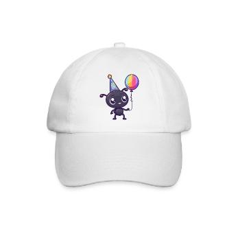 Ant Birthday Comic - Baseball Cap - white/white - Front