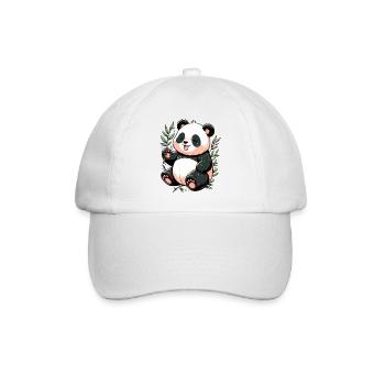 Panda - Casquette classique - blanc/blanc - Devant
