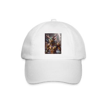 Monstre mutant mi-hommes mi-insecte sombre horreur - Casquette classique - blanc/blanc - Devant