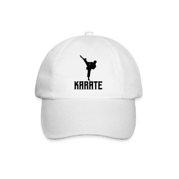 Karate - Baseballkappe - Weiß/Weiß - Vorne