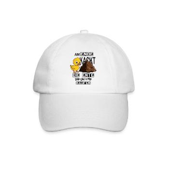 Caca de canard ! - Casquette classique - blanc/blanc - Devant