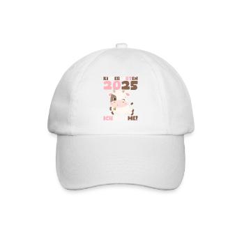 kiKindergarten 2025 Kids Gift Kita 2025 Décoration - Casquette classique - blanc/blanc - Devant
