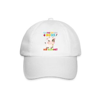 kiKindergarten 2025 Kids Gift Kita 2025 Décoration - Casquette classique - blanc/blanc - Devant