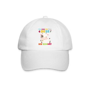 kiKindergarten 2025 Kids Gift Kita 2025 Décoration - Casquette classique - blanc/blanc - Devant