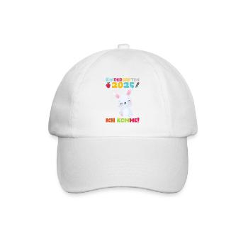 kiKindergarten 2025 Kids Gift Kita 2025 Décoration - Casquette classique - blanc/blanc - Devant