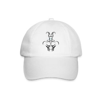 Alpha capricorn Deluxe - Baseballkappe - Weiß/Weiß - Vorne