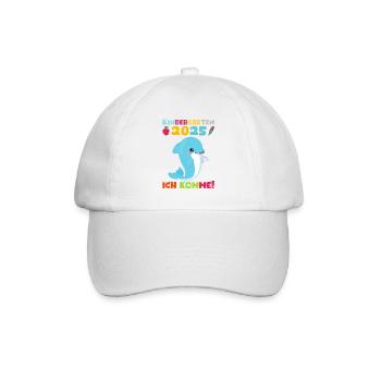 Kindergarten 2025 Kids Gift Kita 2025 Decoration - Baseball Cap - white/white - Front