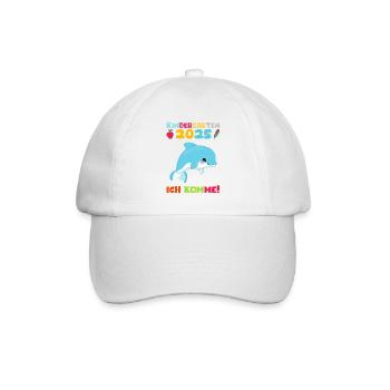 Kindergarten 2025 Kids Gift Kita 2025 Decoration - Baseball Cap - white/white - Front