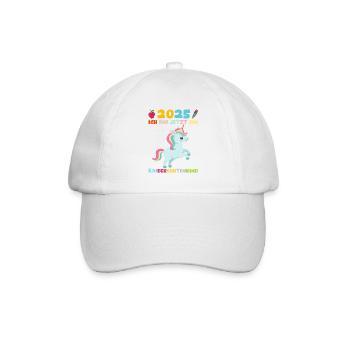 Kindergarten 2025 Girl Gift Kita 2025 Decoration - Baseball Cap - white/white - Front