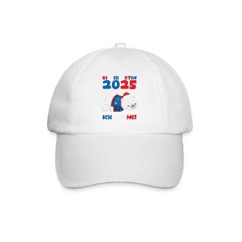 Kindergarten 2025 Children Gift Kita 2025 Decoration - Baseball Cap - white/white - Front
