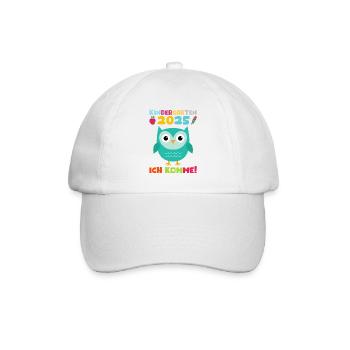 Kindergarten 2025 Children Gift Kita 2025 Decoration - Baseball Cap - white/white - Front