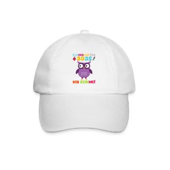 Kindergarten 2025 Kids Gift Kita 2025 Decoration - Baseball Cap - white/white - Front