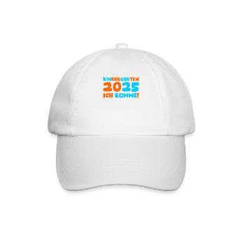 Jardin d’enfants 2025 Cadeau Kita 2025 Décoration - Casquette classique - blanc/blanc - Devant