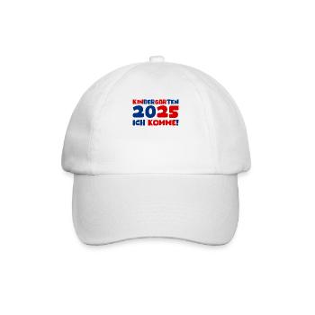 Kindergarten 2025 Kids Gift Kita 2025 Decoration - Baseball Cap - white/white - Front
