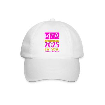 Farewell Kindergarten 2025 Gift Girls Boys - Baseball Cap - white/white - Front