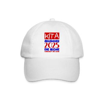Farewell Kindergarten 2025 Gift Girl Boys - Baseball Cap - white/white - Front