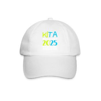 Farewell Kindergarten 2025 Gift Girl Boys - Baseball Cap - white/white - Front
