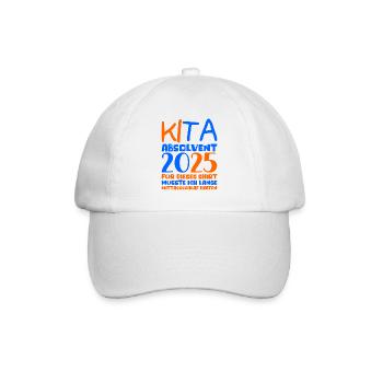 Farewell Kindergarten 2025 Gift Girl Boys - Baseball Cap - white/white - Front