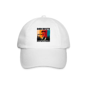 La meilleure façon de se détendre - Casquette classique - blanc/blanc - Devant