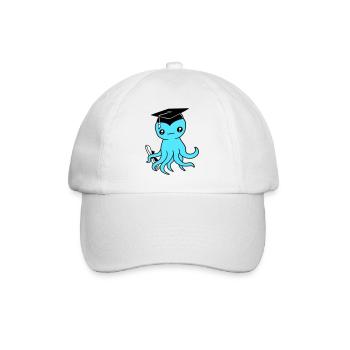 Octopus High School Graduation Passed College - Casquette classique - blanc/blanc - Devant