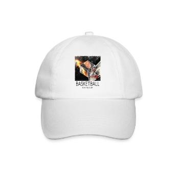 Basketball Feu Joueur de basket-ball Fan Dunking Sport - Casquette classique - blanc/blanc - Devant