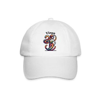 Vierge Vierge coloré - Casquette classique - blanc/blanc - Devant