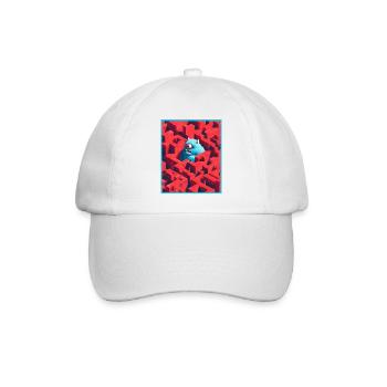 Monster Labyrinth - Baseball Cap - white/white - Front