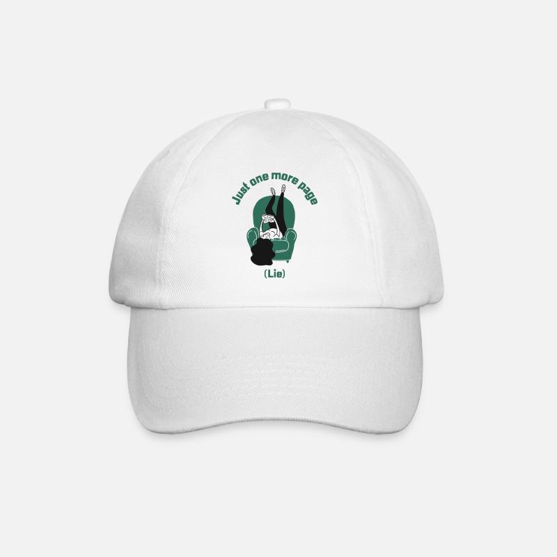 Juste un de plus (mensonge) - Casquette classique - blanc/blanc