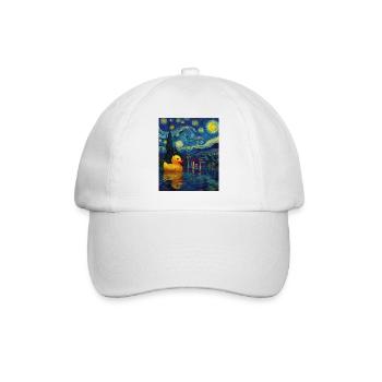 Rubber duck - Baseball Cap - white/white - Front