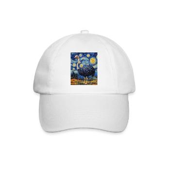 Bouquet Nuit étoilée style Van Gogh - Casquette classique - blanc/blanc - Devant