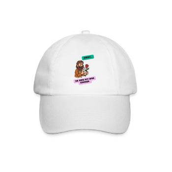 The rose bites the rose has bitten me - Baseball Cap - white/white - Front