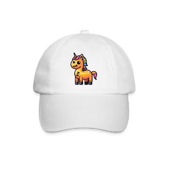 Licorne Halloween Zombie - Casquette classique - blanc/blanc - Devant