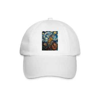 Viking Van Gogh Style - Baseball Cap - white/white - Front