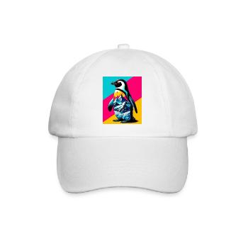 pingouin - Casquette classique - blanc/blanc - Devant