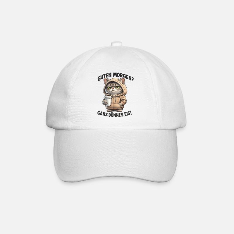 Sweat à capuche Cat Cafe Morning Pull - Casquette classique - blanc/blanc