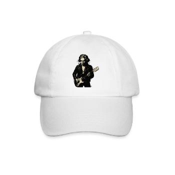 Beethoven en tant que rock star moderne - Casquette classique - blanc/blanc - Devant