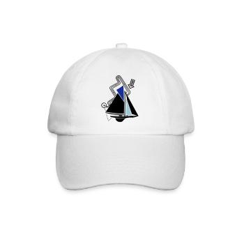 Classic Sailing Yacht Regatta Course Sailboat Yacht - Baseball Cap - white/white - Front