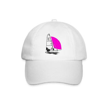 RS 500 Régate de dériveurs à voile voile de couleur - Casquette classique - blanc/blanc - Devant