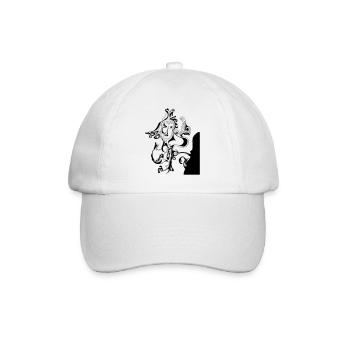 Sakura - Baseballkappe - Weiß/Weiß - Vorne