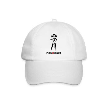FUNK A HANKA - Baseball Cap - white/white - Front