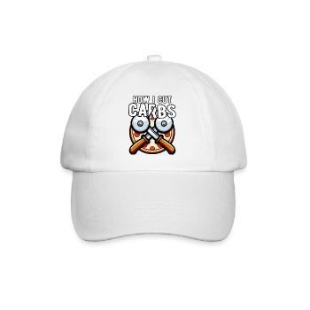 Comment j’ai réduit les glucides pizza diète drôle - Casquette classique - blanc/blanc - Devant
