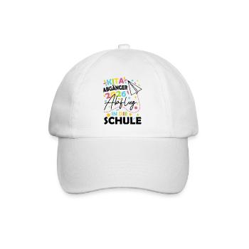 Kita Abgänger 2026 - Baseballkappe - Weiß/Weiß - Vorne