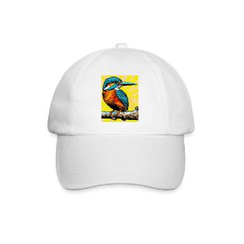 martin-pêcheur - Casquette classique - blanc/blanc - Devant