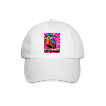 martin-pêcheur - Casquette classique - blanc/blanc - Devant