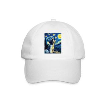 Shih Tzu - Casquette classique - blanc/blanc - Devant