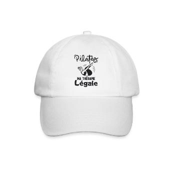 Pilates Ma Thérapie Légale - Casquette classique - blanc/blanc - Devant
